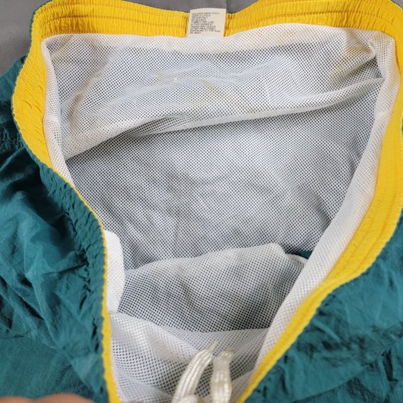 Cheetah Mens Large Green Swim Trunks Shorts Lightweight Athletic Outdoors - Picture 5 of 11